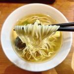 冷やしあご出汁そば だし巻きのせ(らーめん工房 麺作)