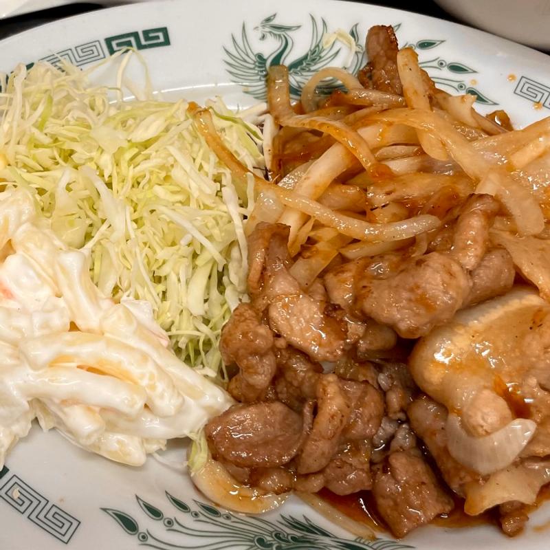 しょうが焼き(日高屋 王子駅前明治通店)