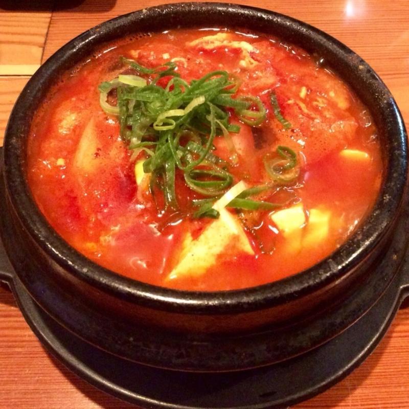 スンドゥブチゲ(すじ平 新福島店)