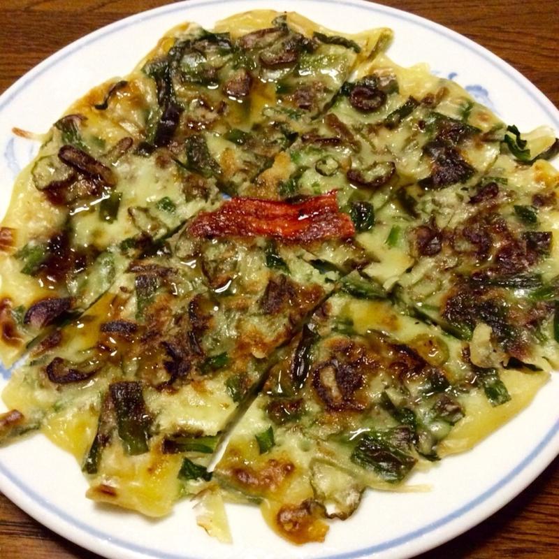 激辛チヂミ(キムチの大盛屋)