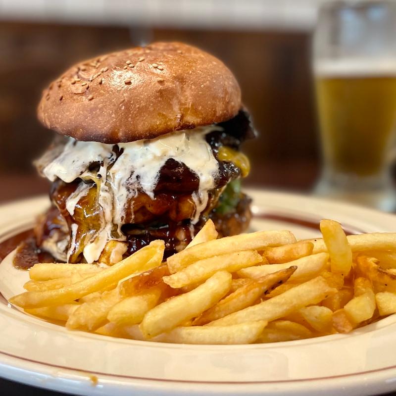 テリヤキタルタルダブルチーズバーガー(オールドニューダイナー （OLD NEW DINER）)