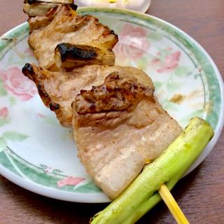 ジャンボネギマ串(ミョンドン )