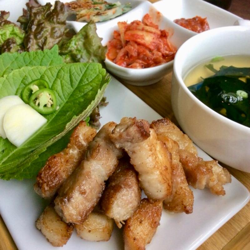 日替わりランチ(サムギョプサル)(韓館キッチン新長田店)