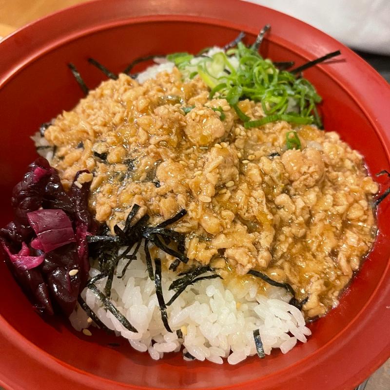 旨だしとりそぼろ丼(すき家 三木本町店 )