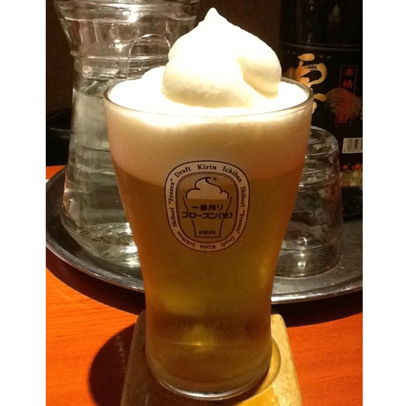 フローズンビール(中華料理 頤和園（いわえん）博多駅前店)