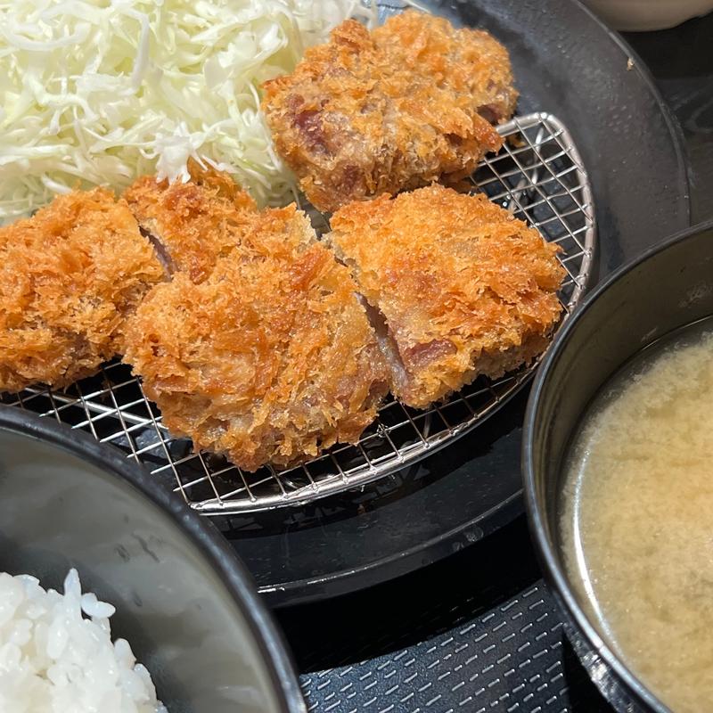 ラムかつ定食(松のや 春日店)