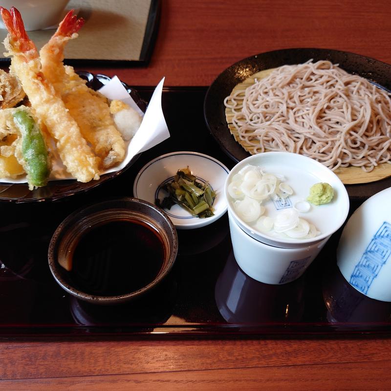 大海老天せいろそば(ランドマーク)