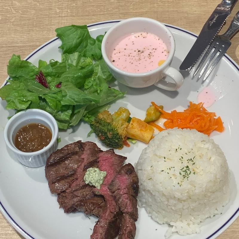 牛ハラミのグリルプレート(アンカーズ グリル&スイーツ)