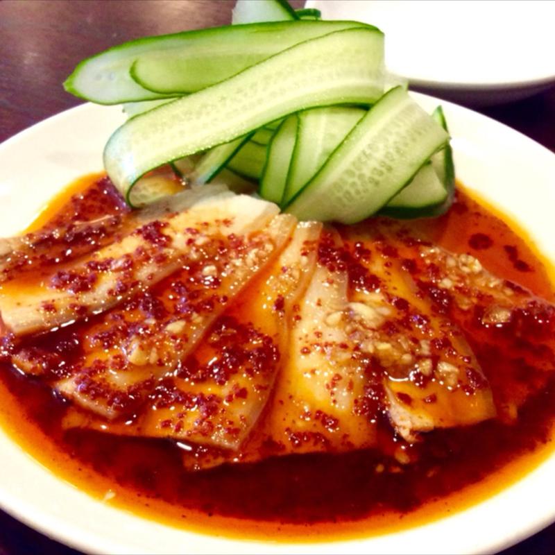 ニンニクキュウリと豚肉四川風和え(豫園 港本店)