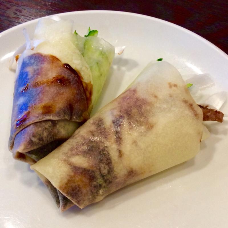 北京ダック(2巻)(豫園 港本店)