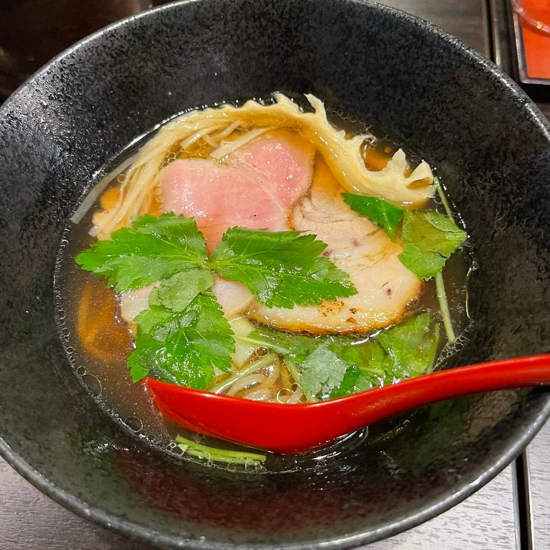 貝出汁ラーメン　醤油(中も津屋 西本町店)