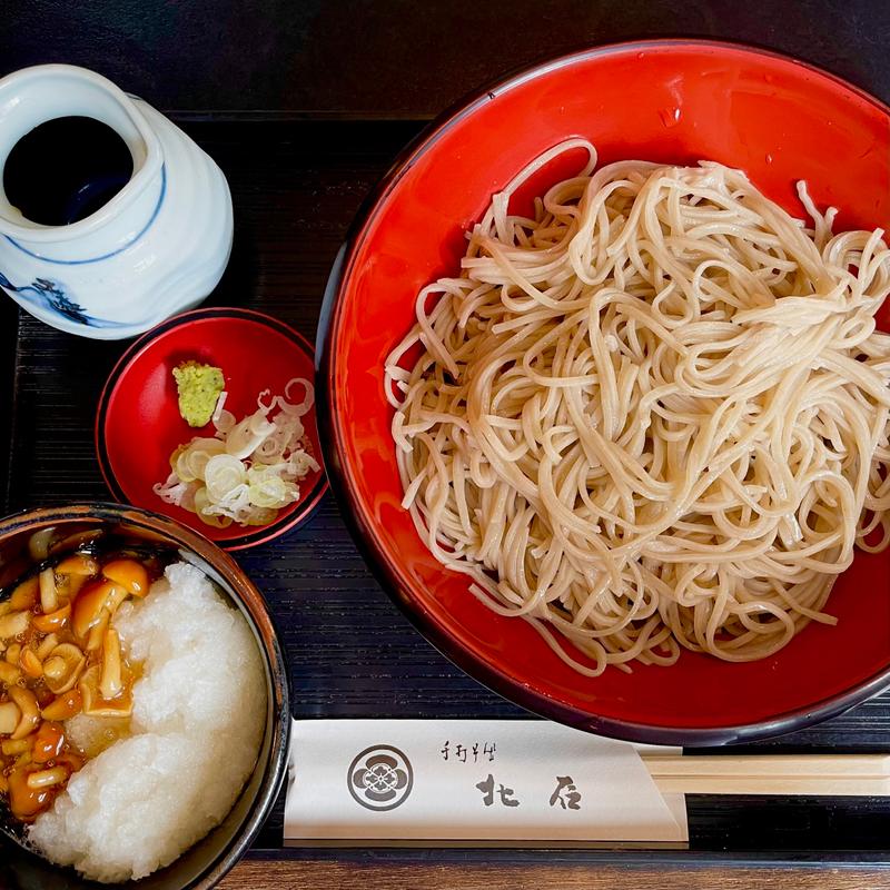 なめこおろし蕎麦(北石 )