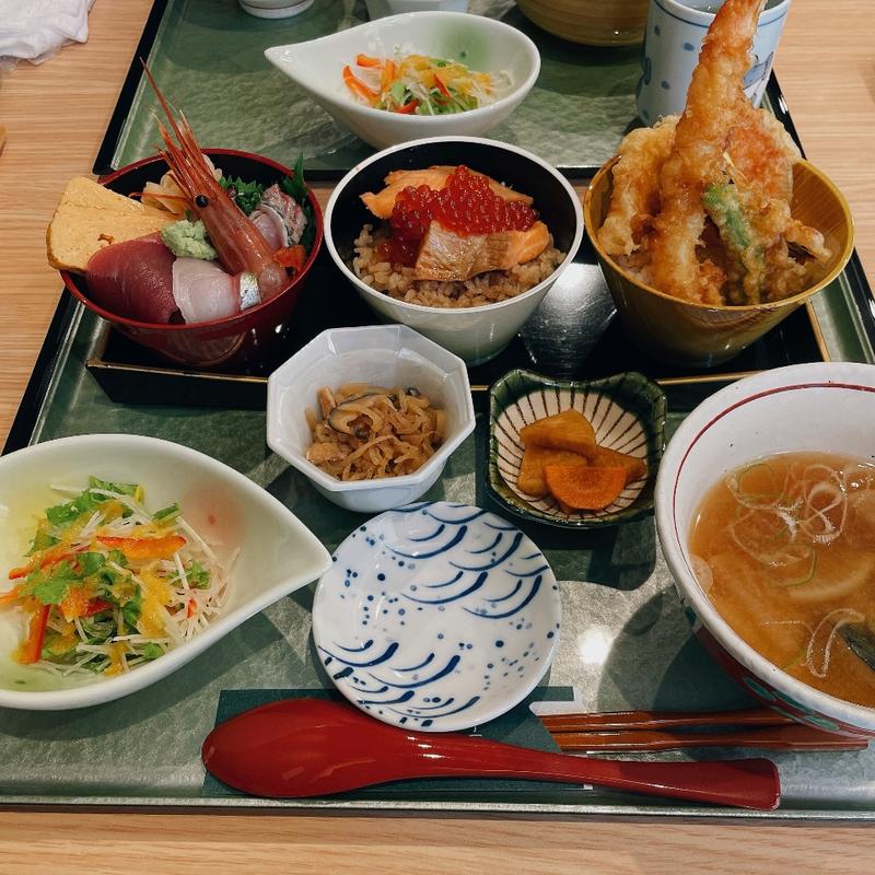 特選海鮮3種(旬魚・鮨の店 あら浜 あすと長町店)