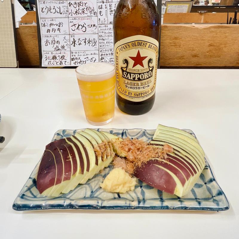 水なす刺身(酒解)