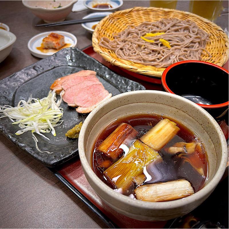 鴨せいろそば(信州そば処 そじ坊 仙台長町ザ・モール店)