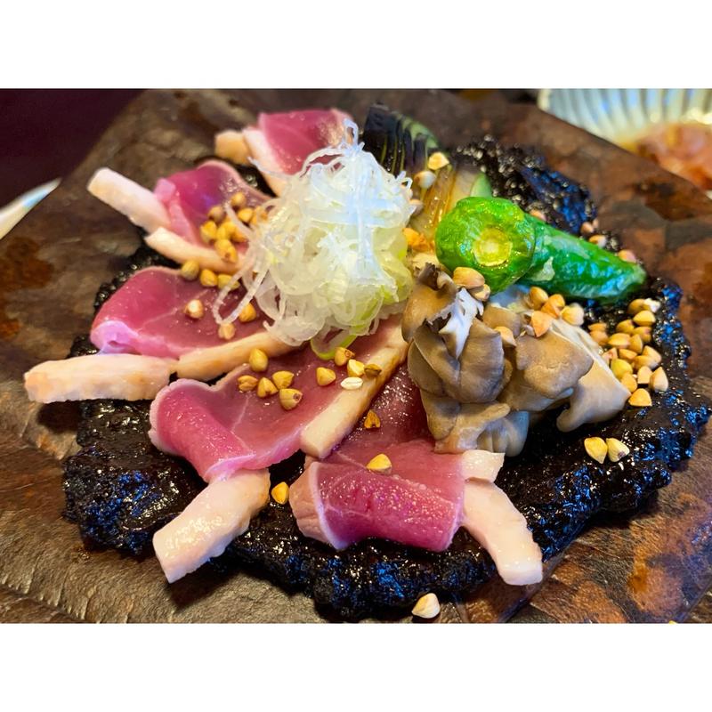 合鴨のの朴葉味噌焼き(のりくら)