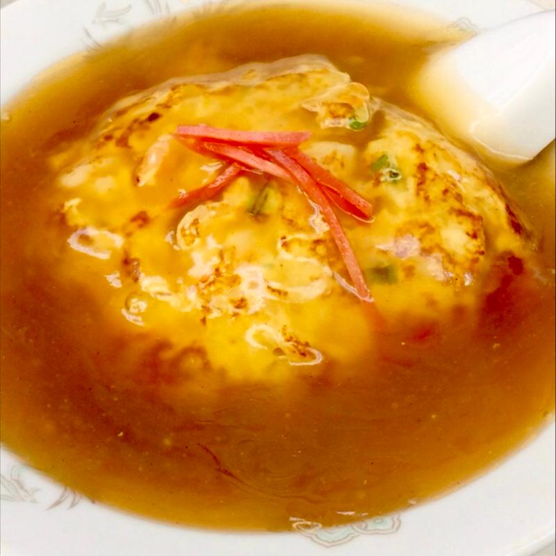 天津飯(中華料理宝楽)