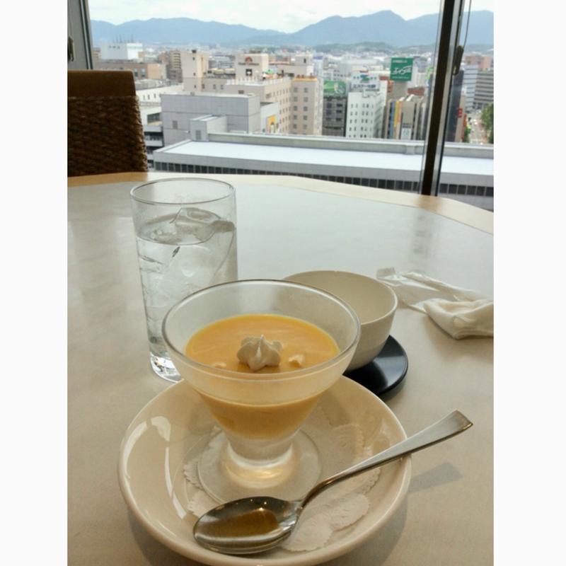 マンゴープリン(ランチセット)(四川飯店 博多)