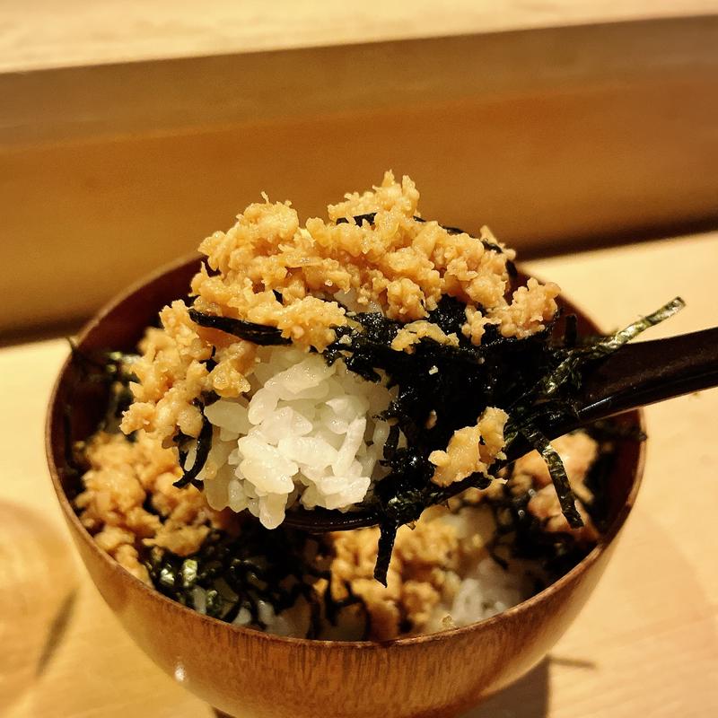 そぼろ丼(鳥よし 分店)