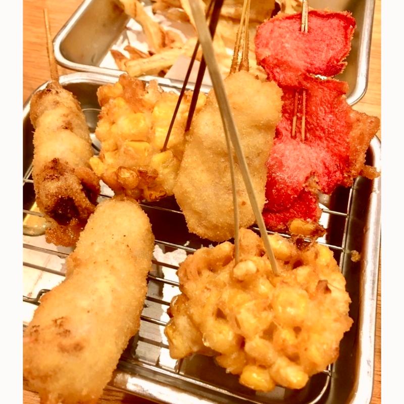 串カツアラカルト(串かつ でんがな 金山小町店)