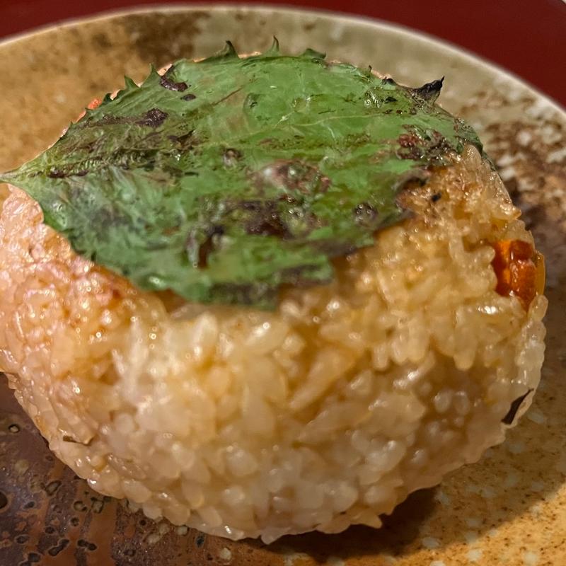 ホヤ焼きおにぎり(地雷也 （じらいや）)