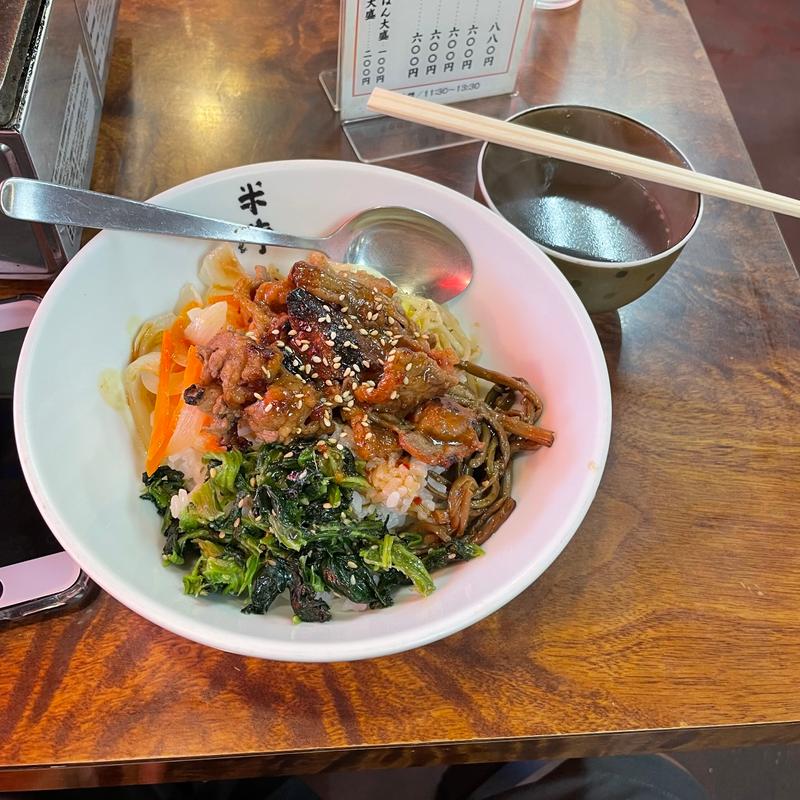 カルビビビンバ丼(米牛 南森町店)