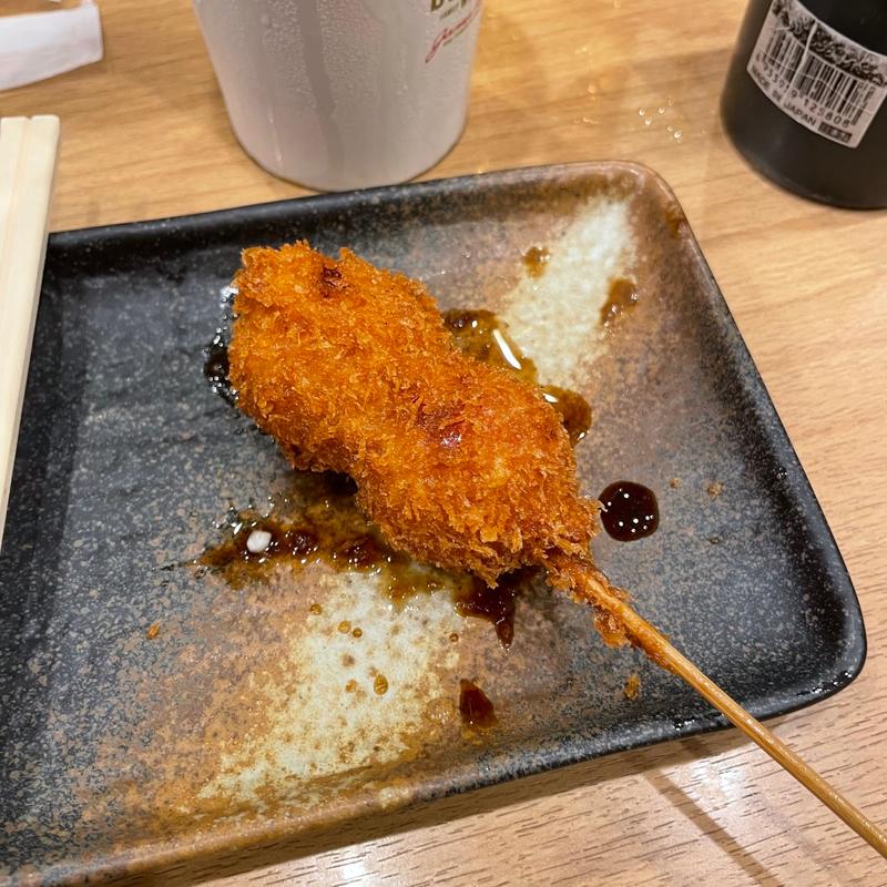 牛カツ(串カツ 七福神)