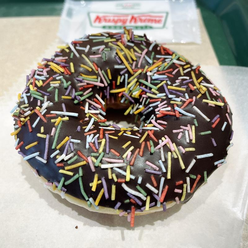 サマーチョコ スプリンクル(クリスピー・クリーム・ドーナツ ジ アウトレット湘南平塚店)