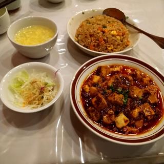 麻婆豆腐+チャーハンセット(川菜館)