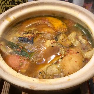 スープカレー風つけ麺(サガミ 木場店 （さがみ）)