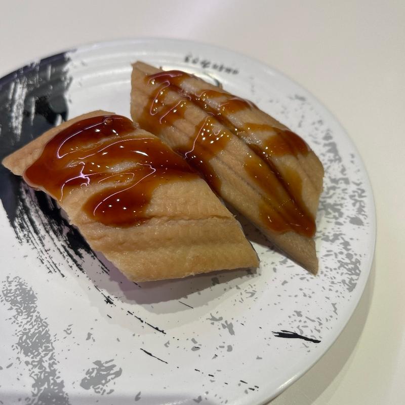 穴子にぎり(回転寿司みさき エミオひばりヶ丘店)