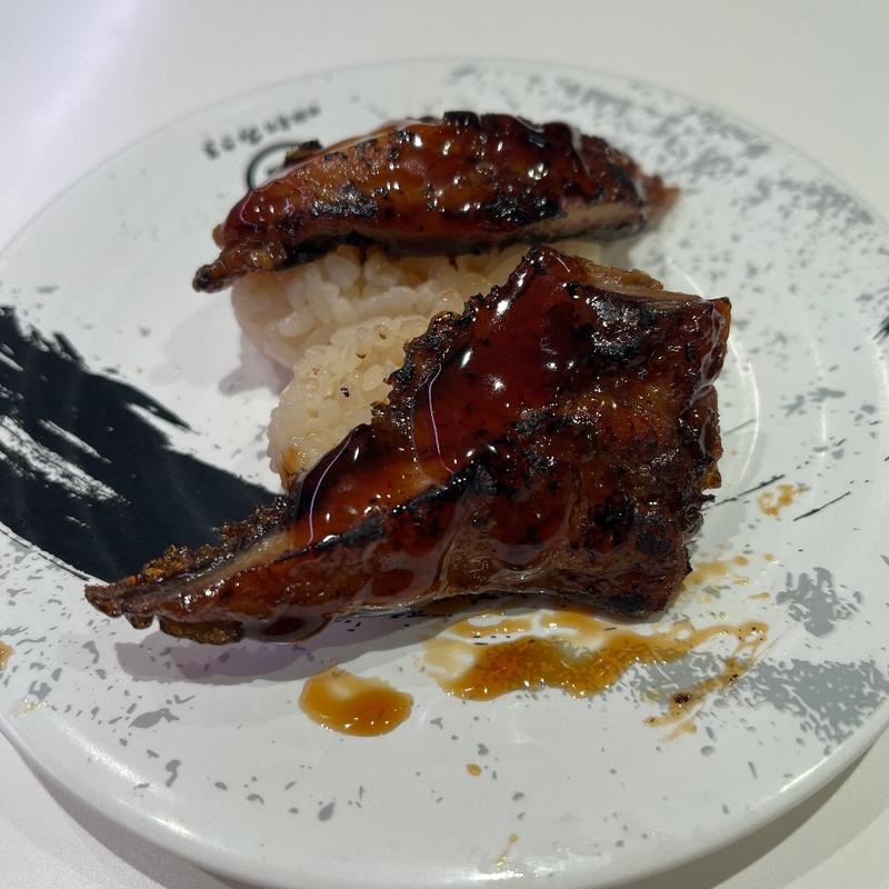 うなぎにぎり(回転寿司みさき エミオひばりヶ丘店)