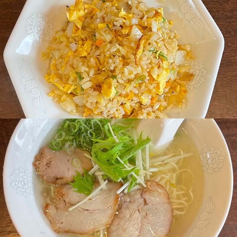 ハンチャン定食(馨 らーめん 野田阪神店)