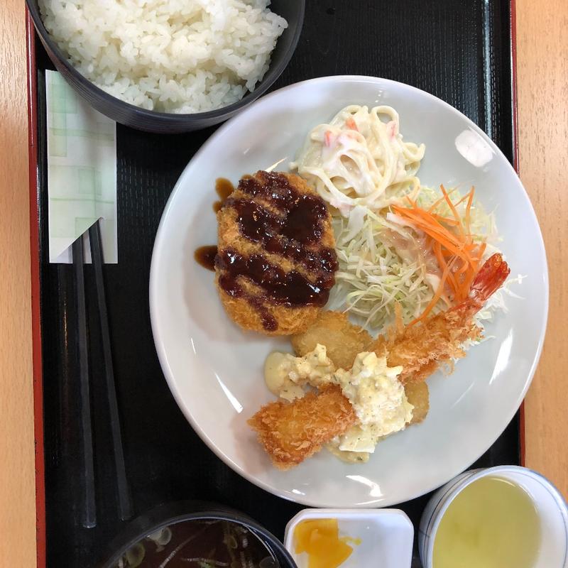 日替わり定食(道の駅 賤母 お食事処)