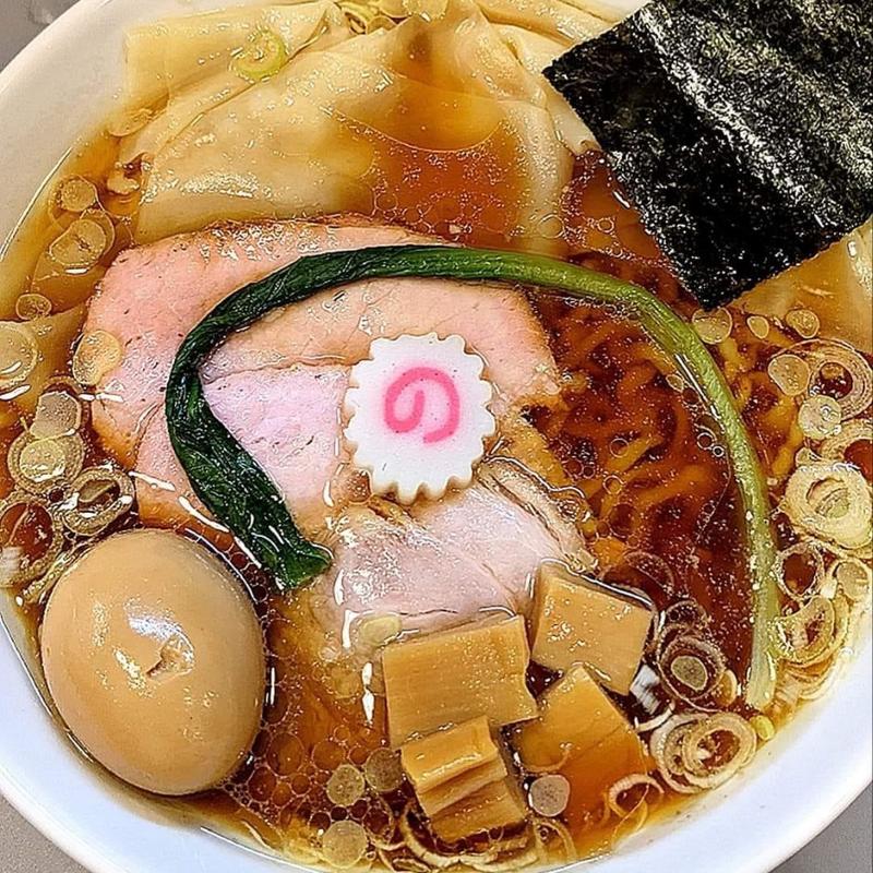 ワンタン中華そば(アサガキタ)