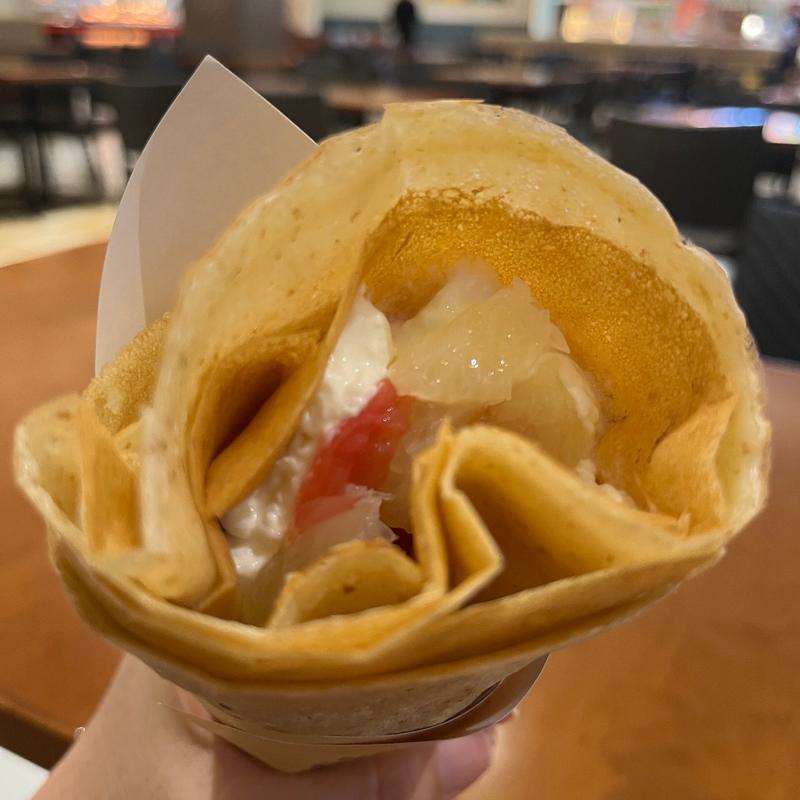 グレープフルーツ　はちみつ　自家製ヨーグルトムース(ナチュラルクレープＭＡＲＫＩＳ みなとみらい店)