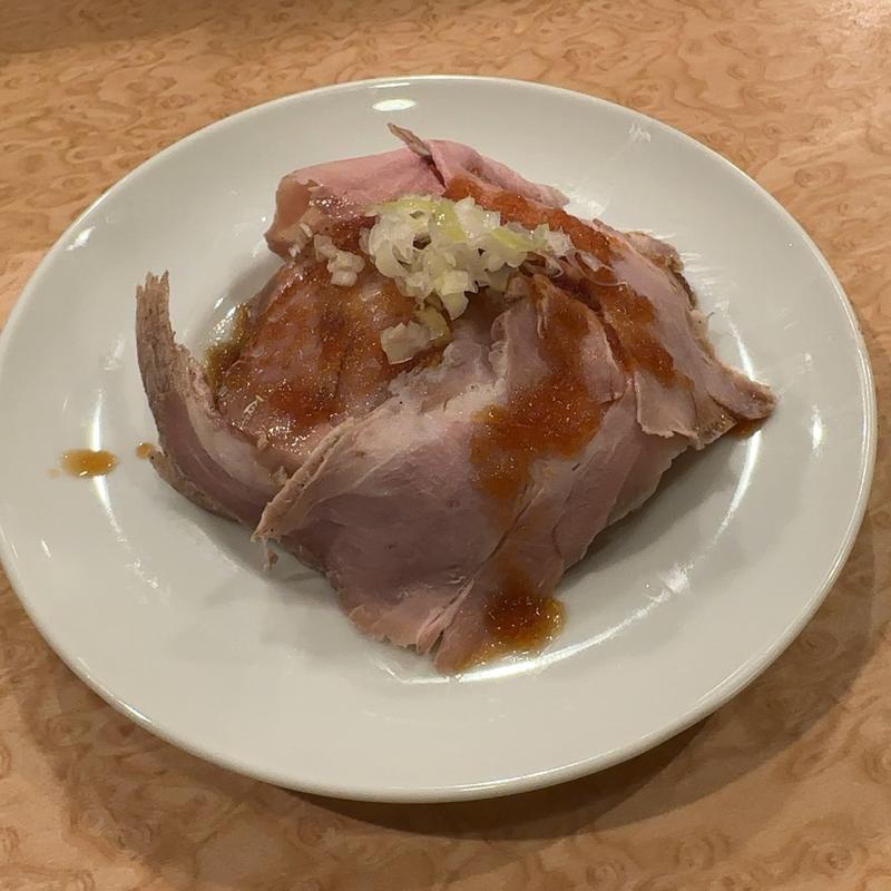 ミニチャーシュー丼(一麺天に通ず)