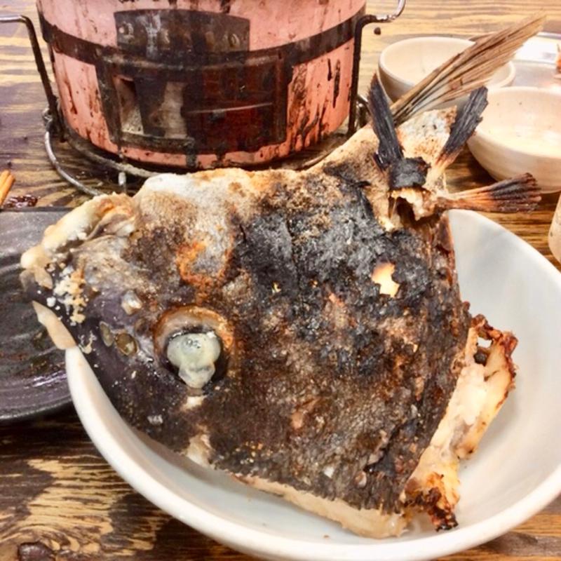 鯛の塩焼き(尾毛多セコ代 柳橋市場店)