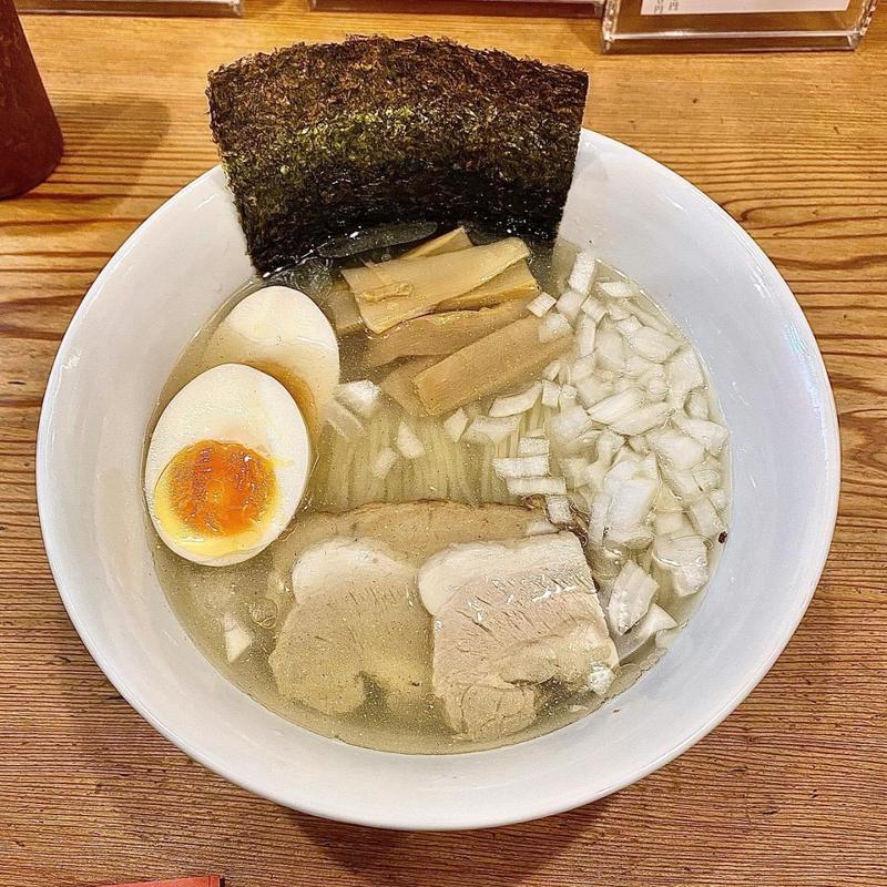 冷やし塩煮干し(別邸三く 中華㐂蕎麦 萃)
