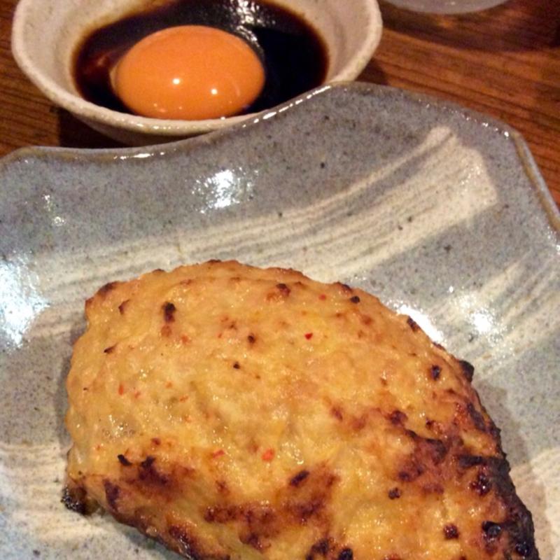 つくね(月見)(炭火と酒とげんげん)