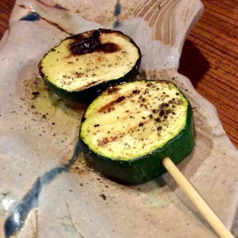 串焼き(ズッキーニ)(炭火と酒とげんげん)