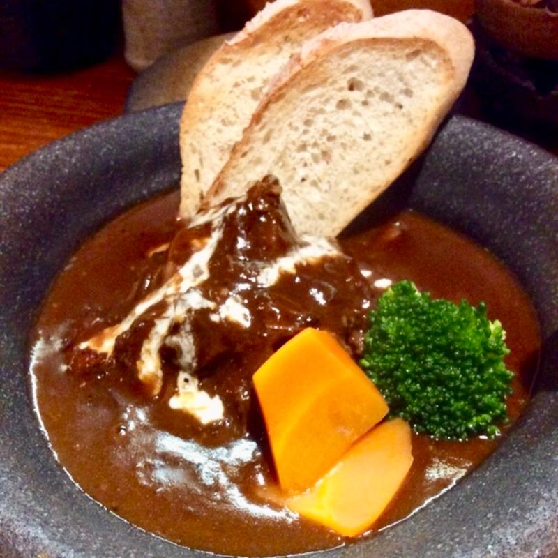 塊タンシタシチュー(炭火と酒とげんげん)