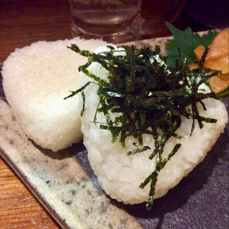 おにぎり(特注)(炭火と酒とげんげん)