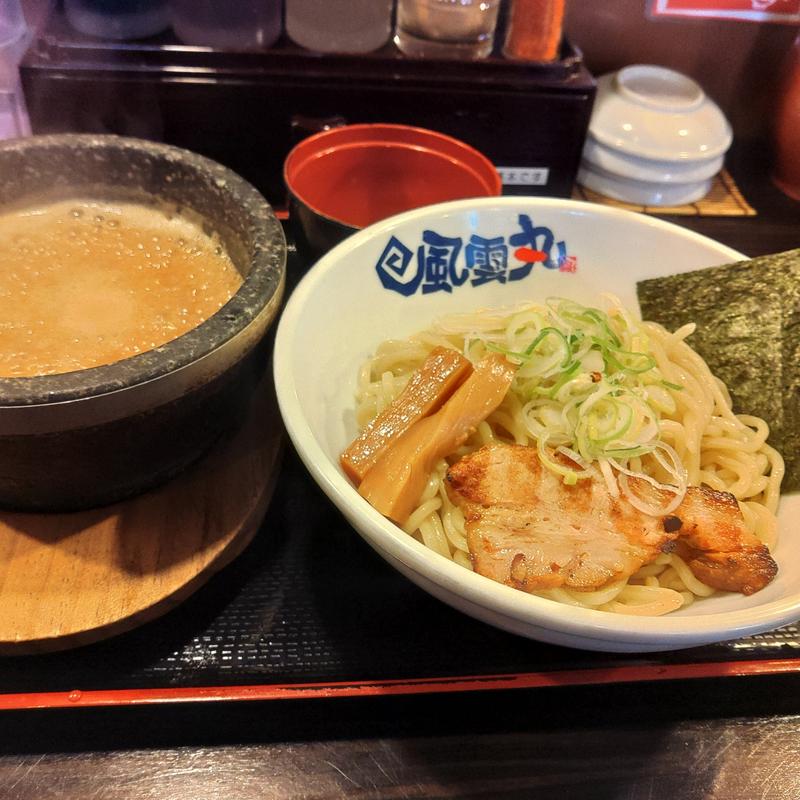 石焼濃厚つけ麺(石焼濃厚つけ麺 風雲丸 福岡鶴田店)