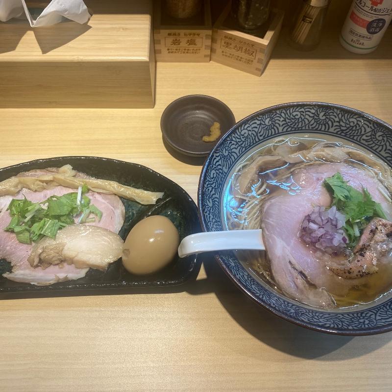 特製金目鯛ラーメン(地鶏と金目鯛 中華そば 兜)