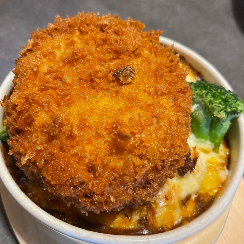 メンチカツ焼きカリーライス(びっくりドンキー りうぼう天久店 （びっくりドンキー（りうぼう天久店））)