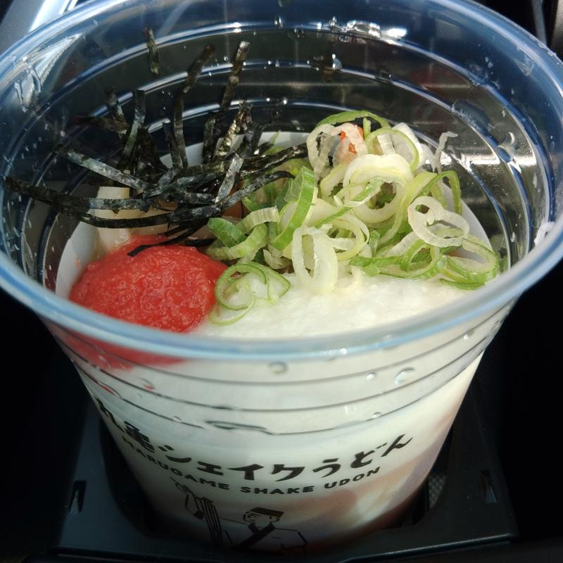 明太とろろうどん(丸亀製麺 一関中里)