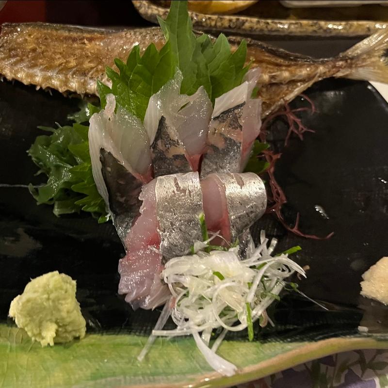 アジ刺(地雷也 （じらいや）)