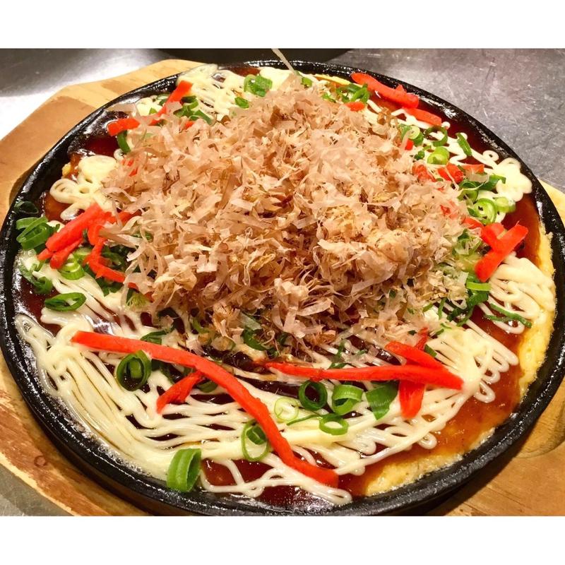 山芋お好み焼き(博多串焼き バッテンよかとぉ 鶴橋店)