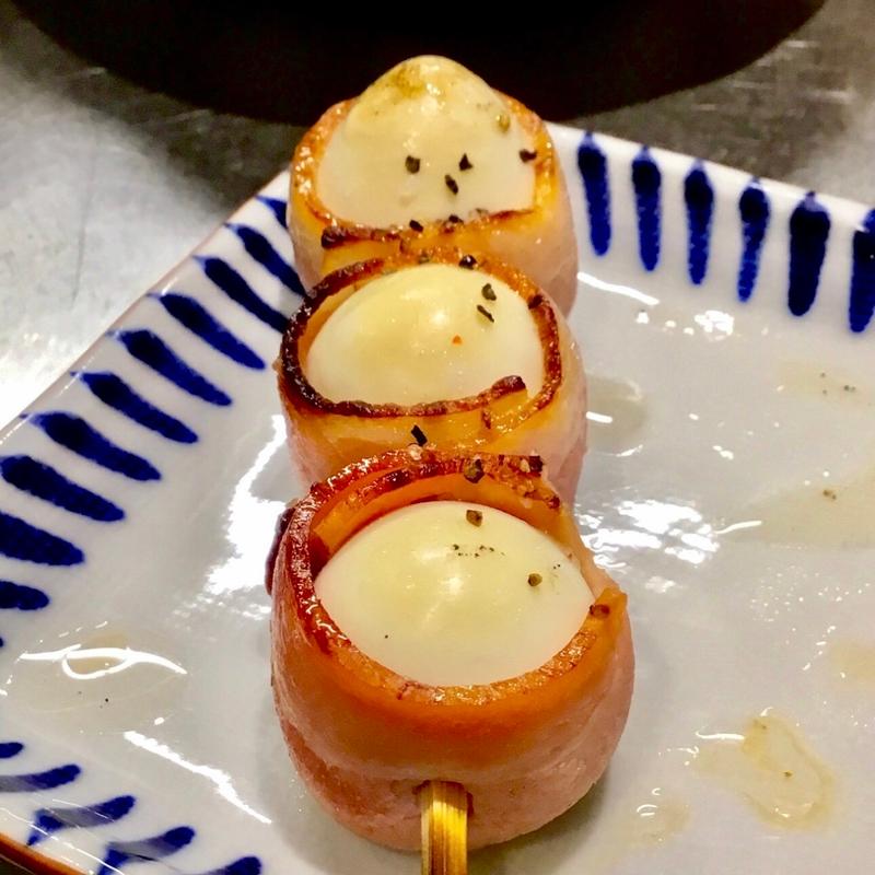 うずらベーコン(博多串焼き バッテンよかとぉ 鶴橋店)